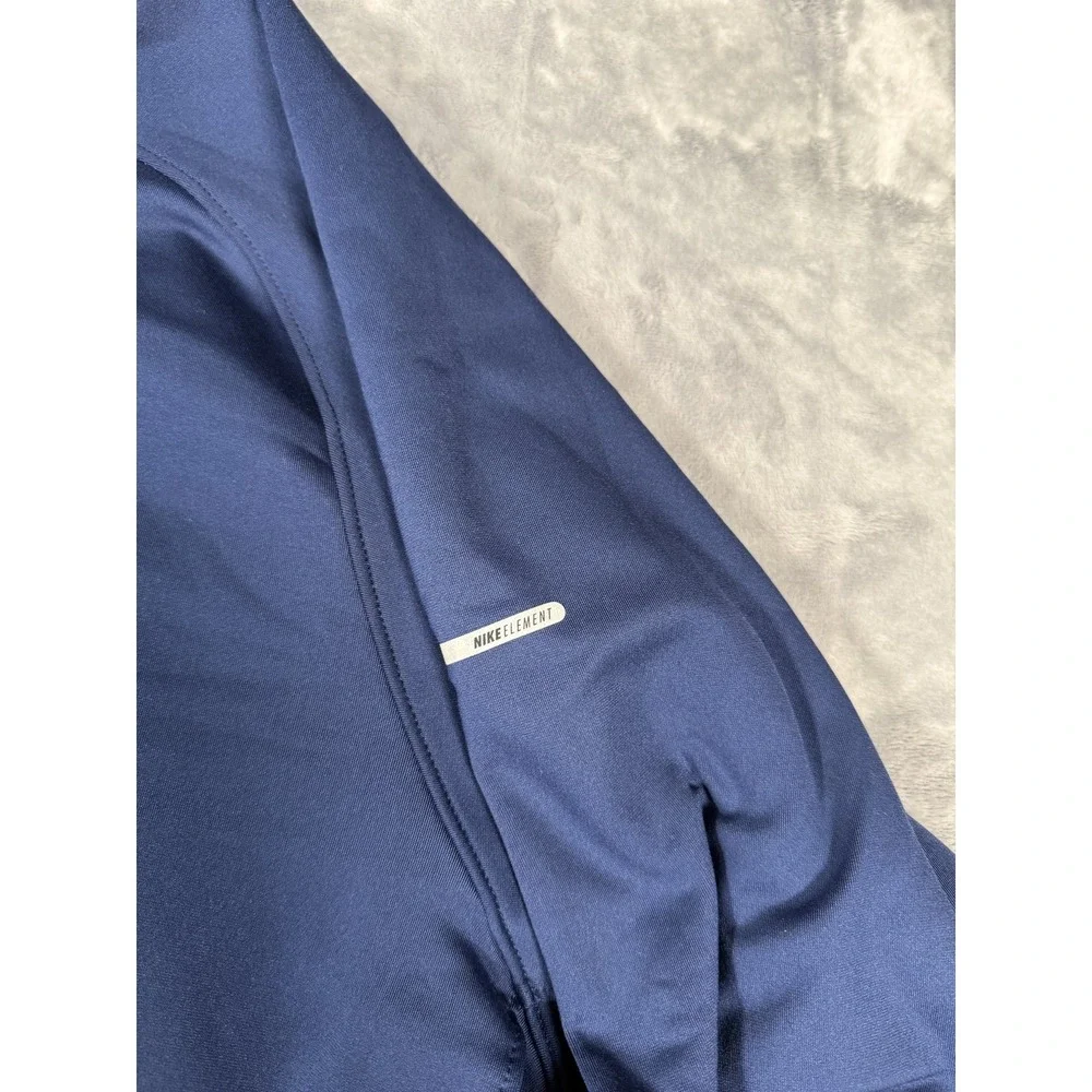 Nike Element Dri-FIT Men's XXL Blue Full Zip Activewear Jacket Track Top